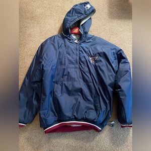 Villanova Wildcats Pull over with hood Starter jacket